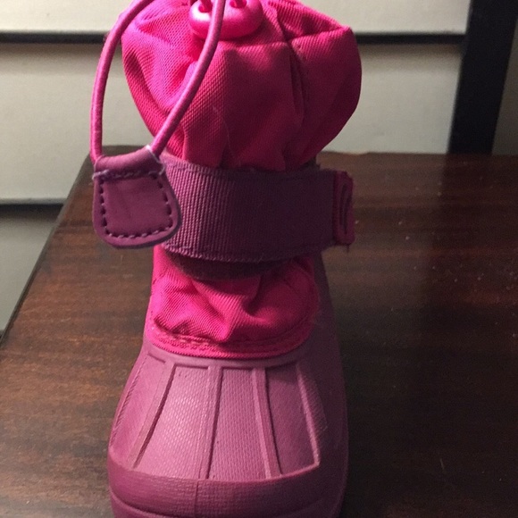 Cat&Jack pink pink winter insulated ❄️snow boots - Picture 13 of 14